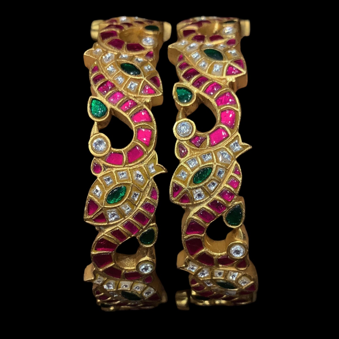 Kundan Bangles QSKB0001