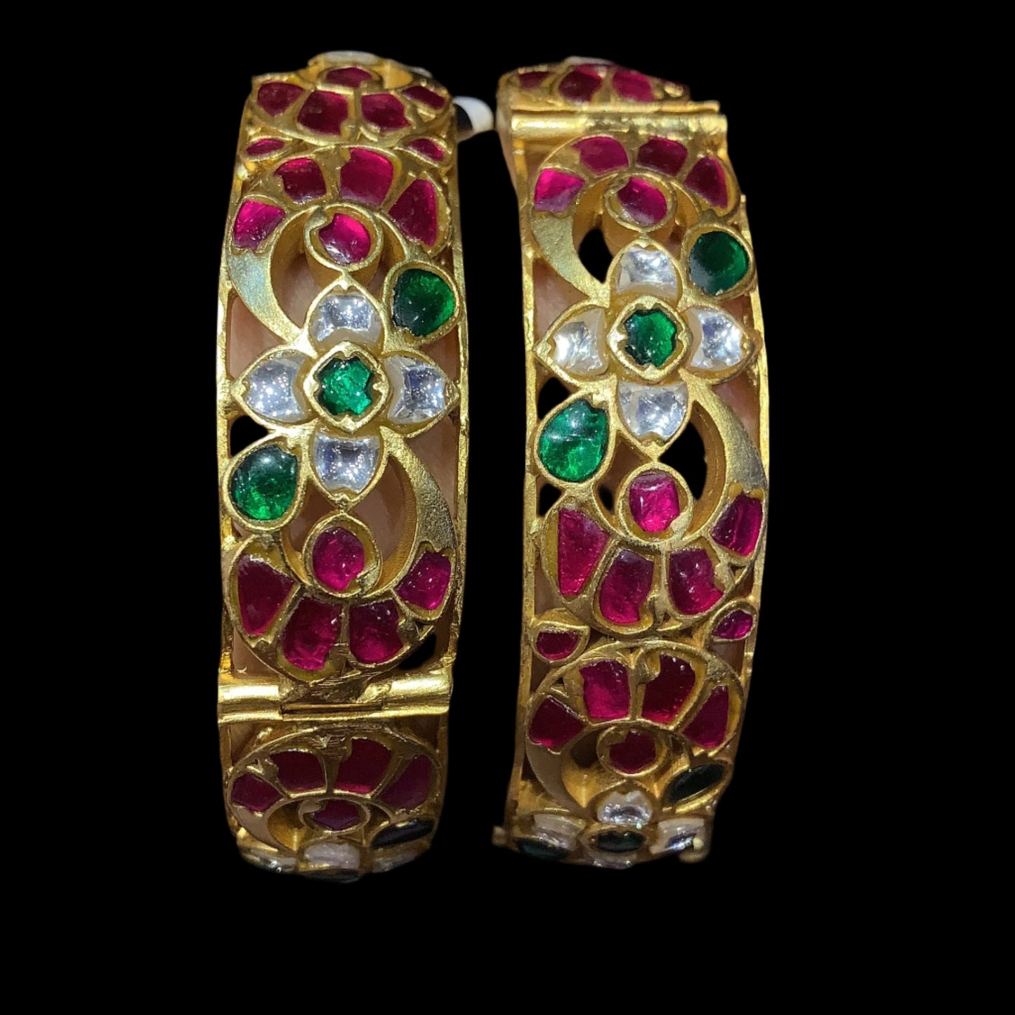Kundan Bangles QSKB0003