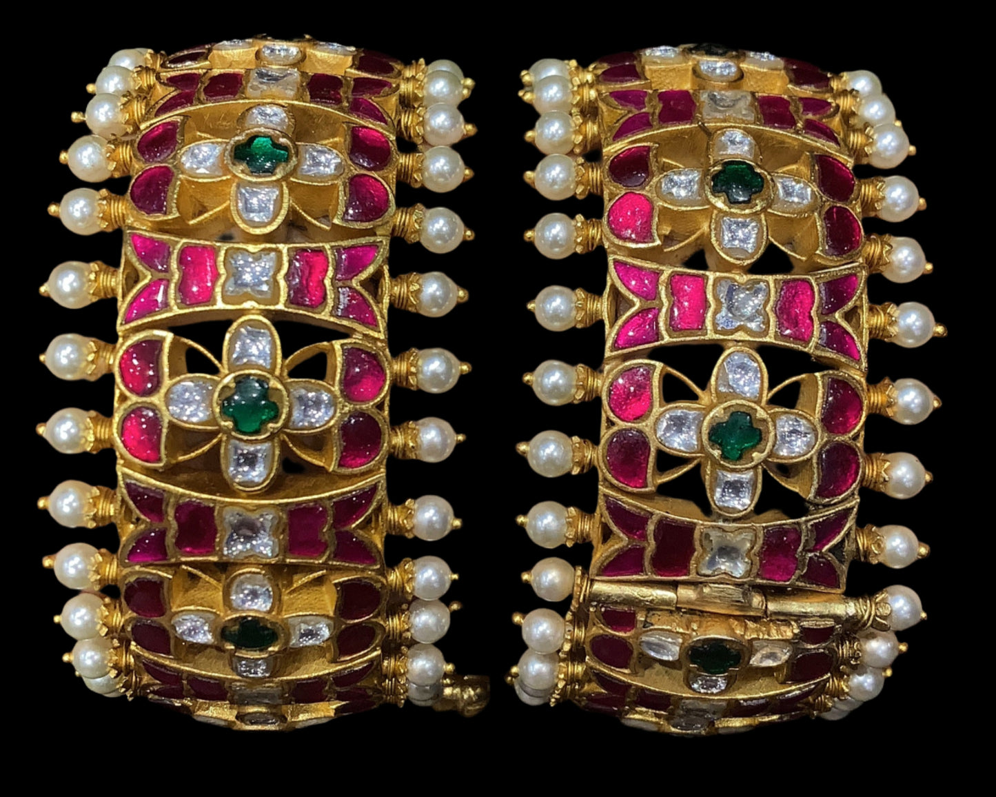 Kundan Bangles QSKB0004