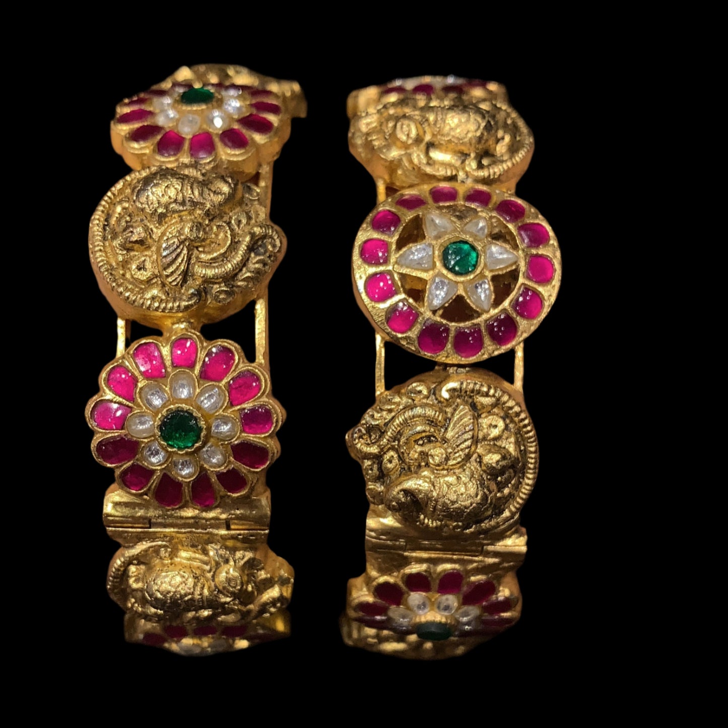 Kundan Bangles QSKB0005