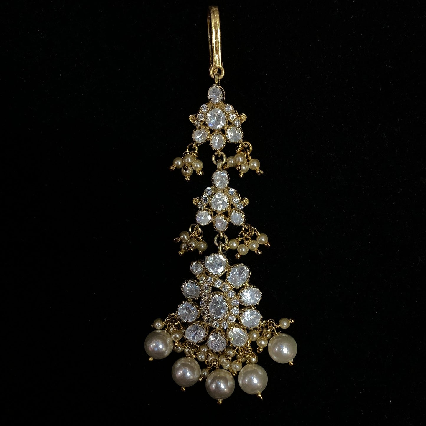 Moissanite Maangtikka QSMM0004