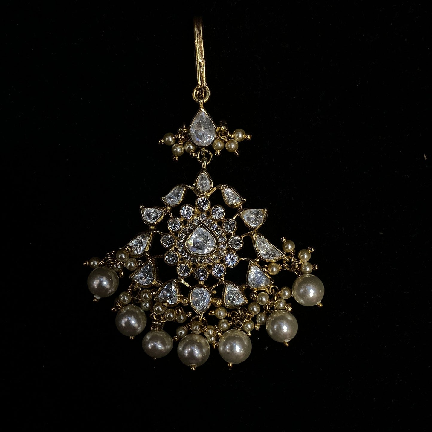 Moissanite Maangtikka QSMM0006