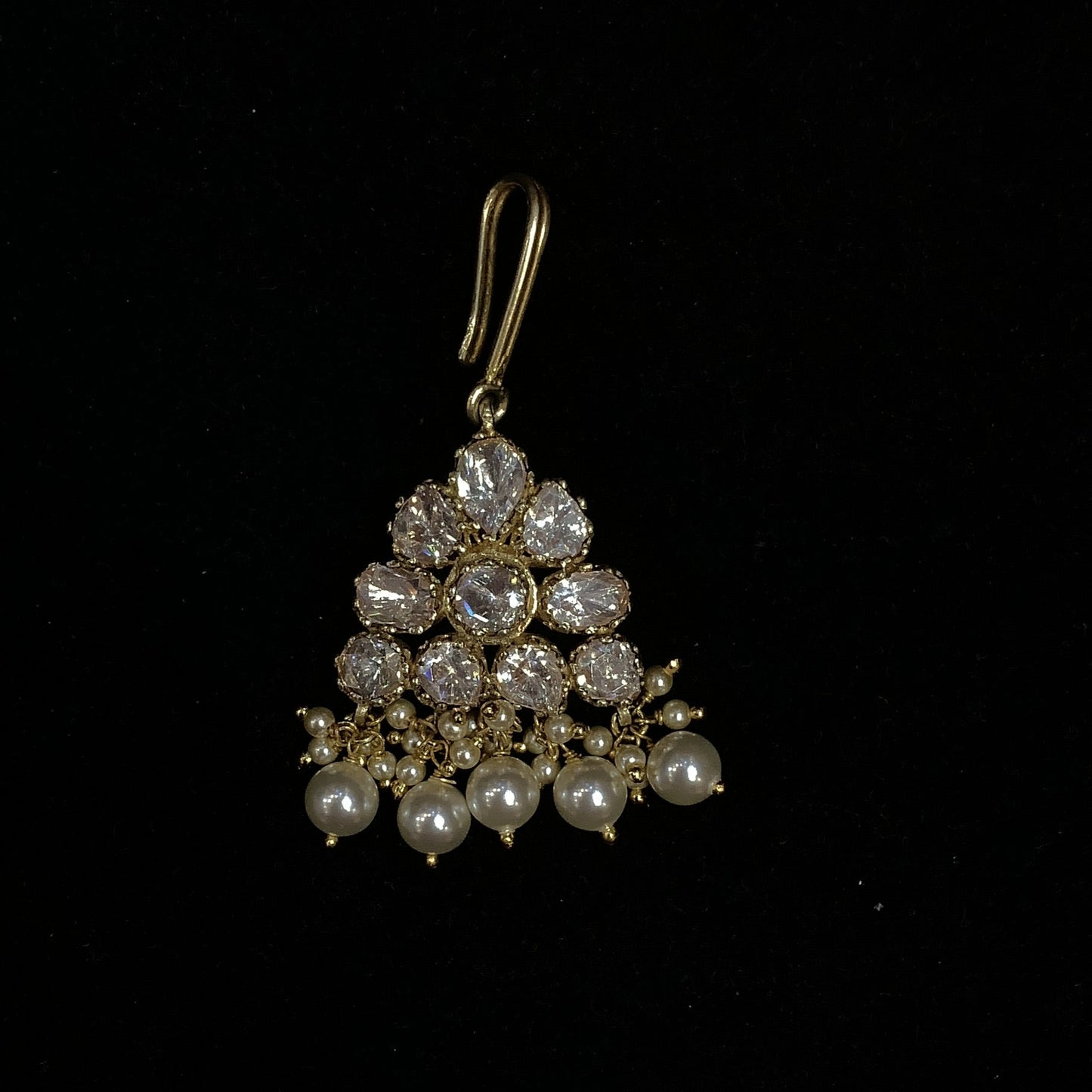 Moissanite Maangtikka QSMM0007