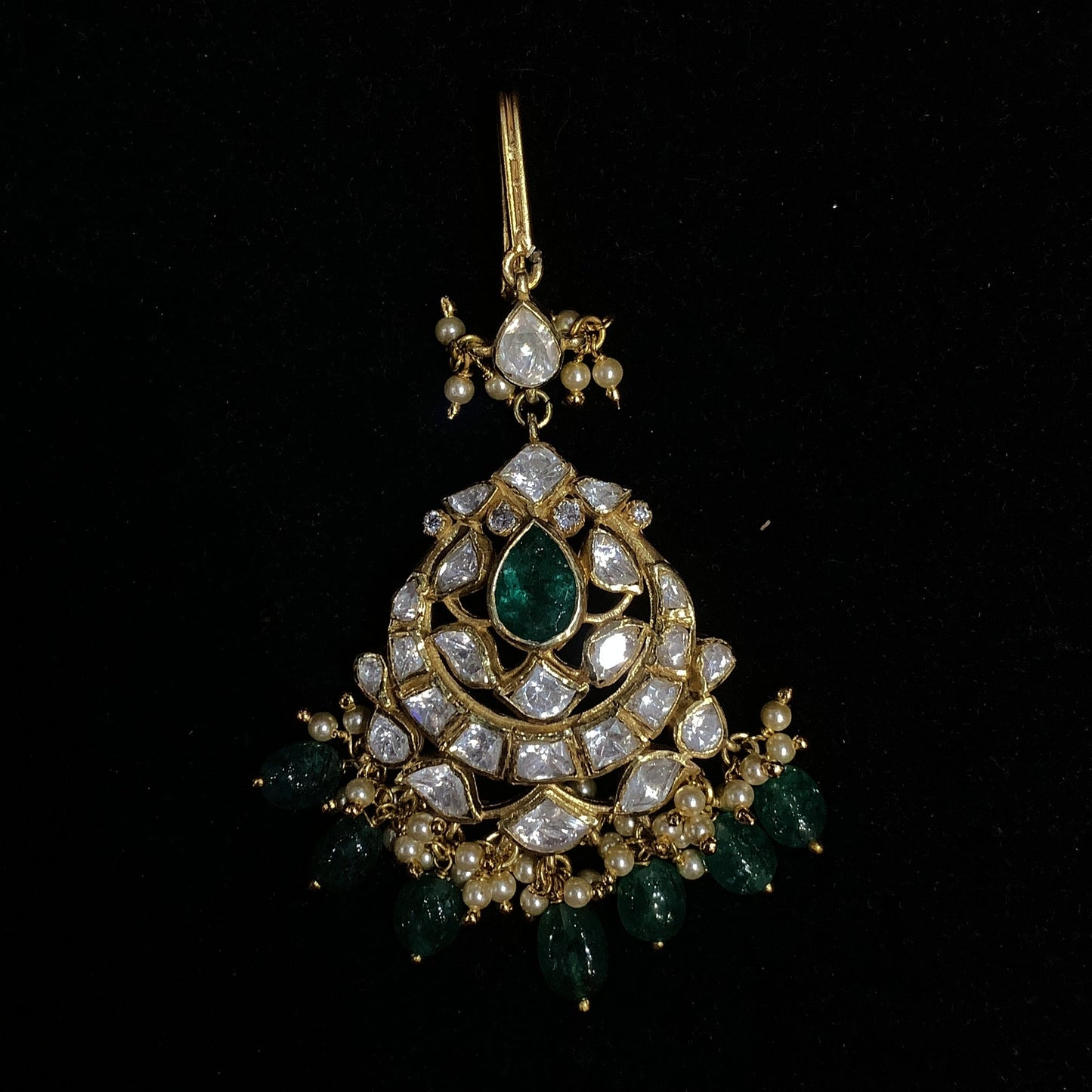 Moissanite Maangtikka QSMM0010