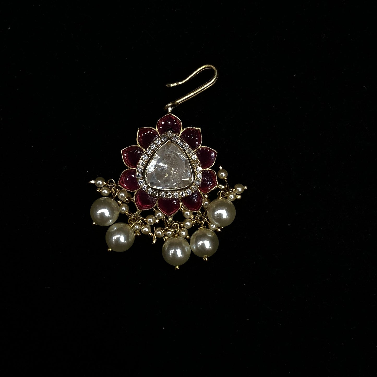 Moissanite Maangtikka QSMM0012