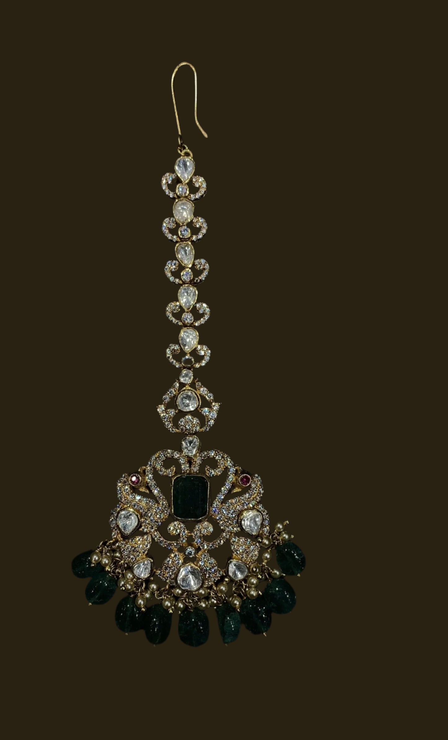 Moissanite Maangtikka QSMM0018