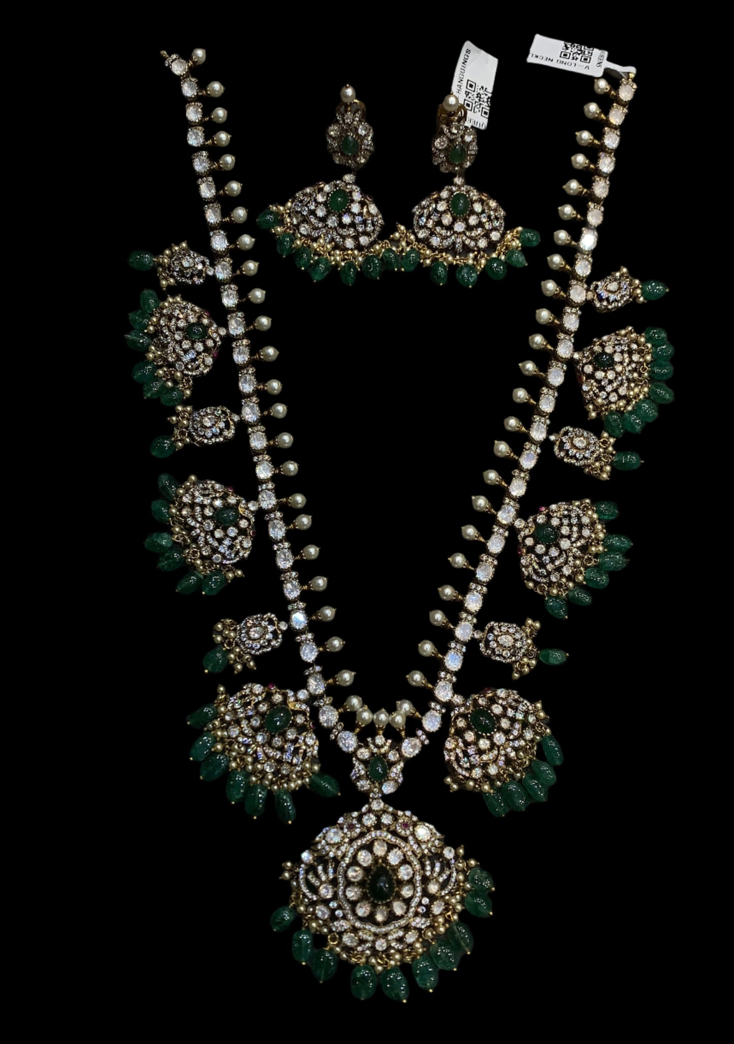Victorian Necklace With Earrings QSVNE0014