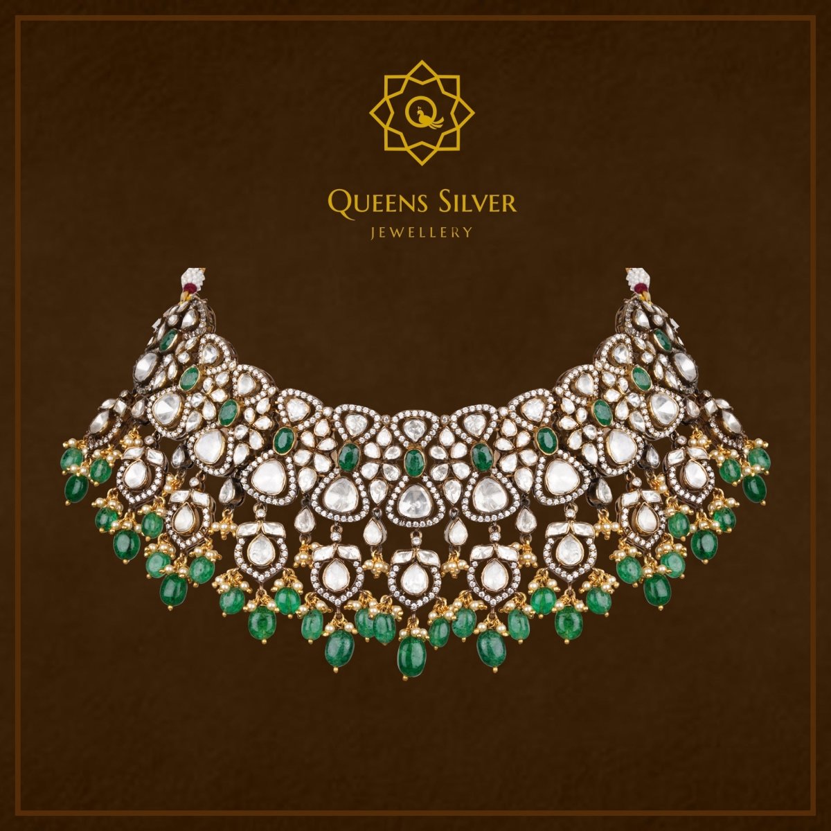 Victorian Chocker QSVC0010 - Queen Silver Jewellery
