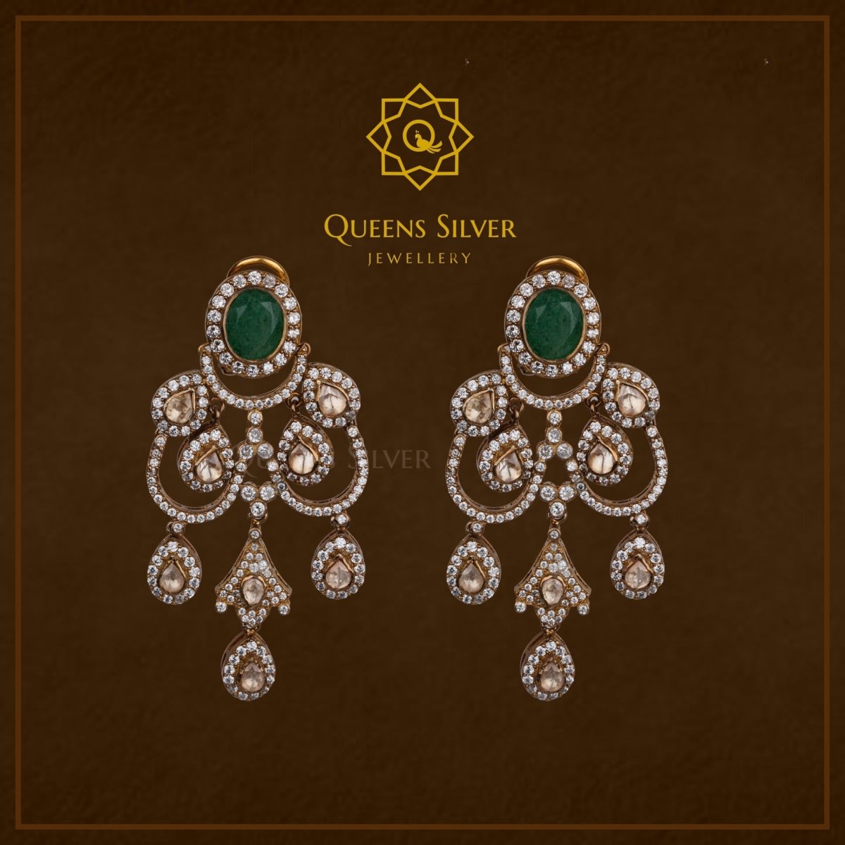 Victorian Hanggings QSVH0002 - Queen Silver Jewellery