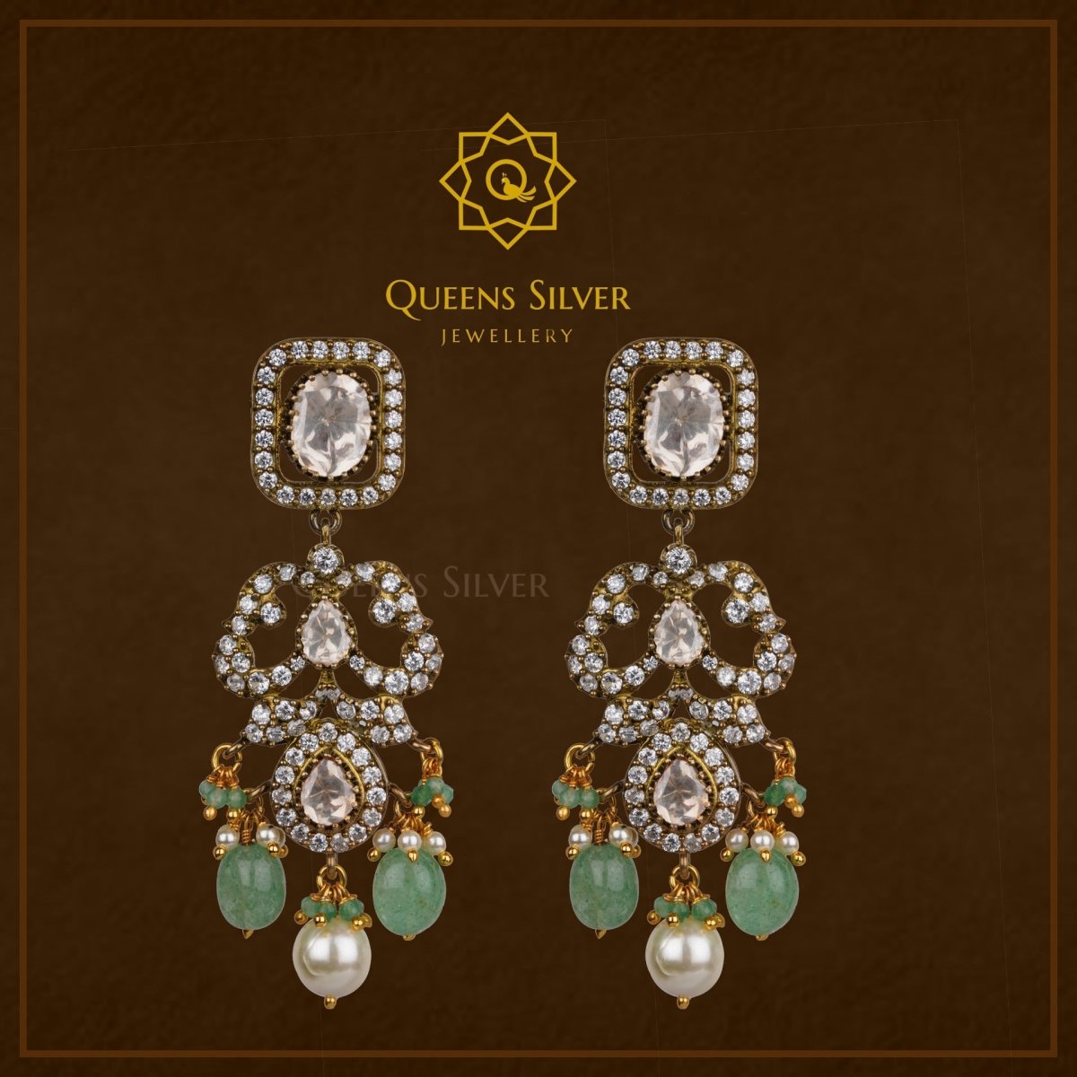 Victorian Hanggings QSVH0038 - Queen Silver Jewellery