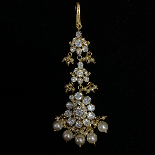 Moissanite Maangtikka QSMM0004