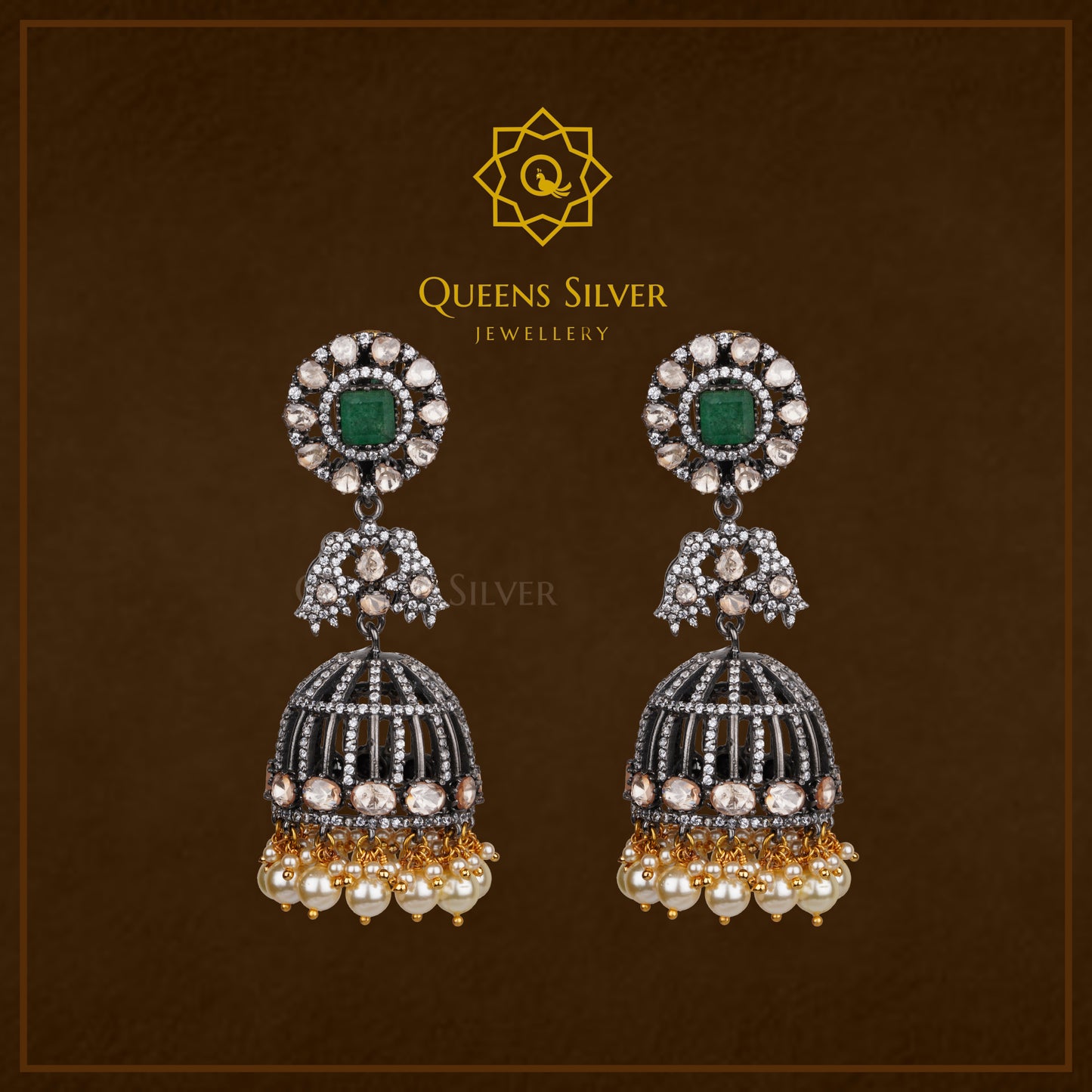 Victorian Jhumkas QSVJ0006